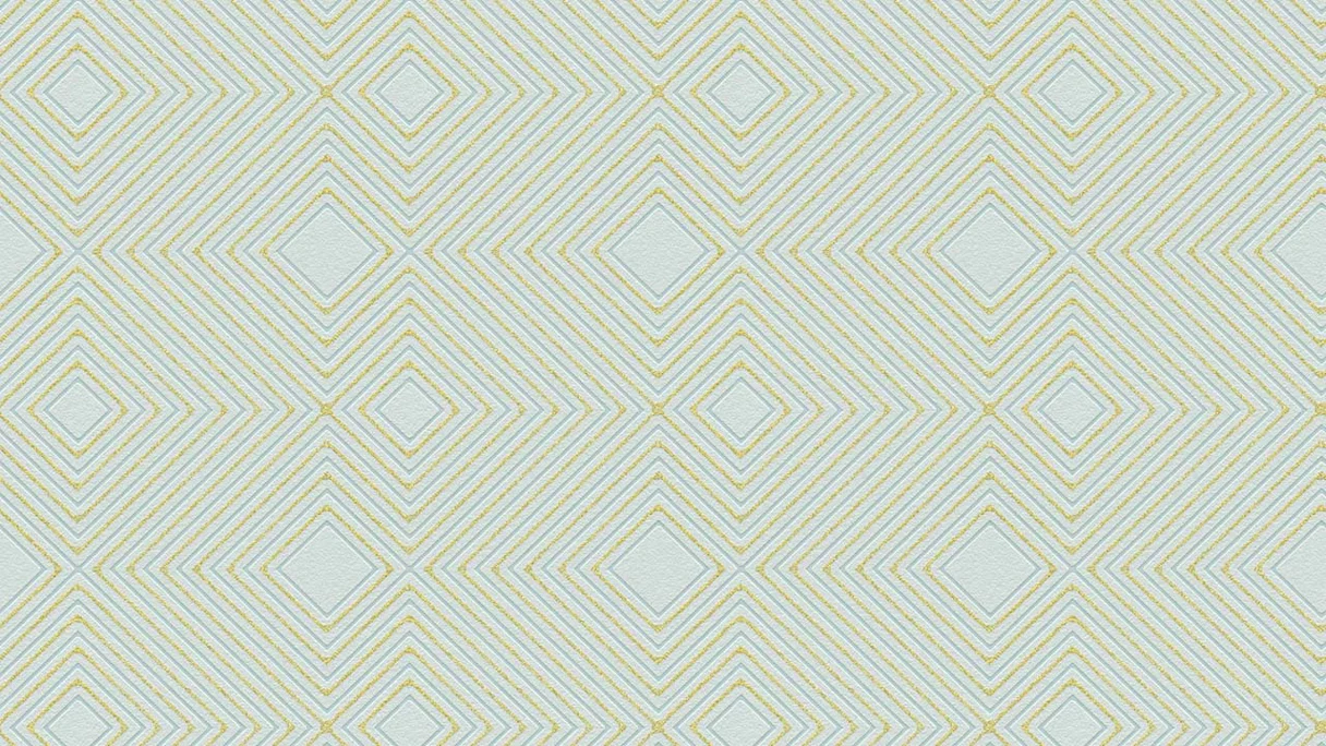 Vinyl wallpaper attractive stripes retro gold 588
