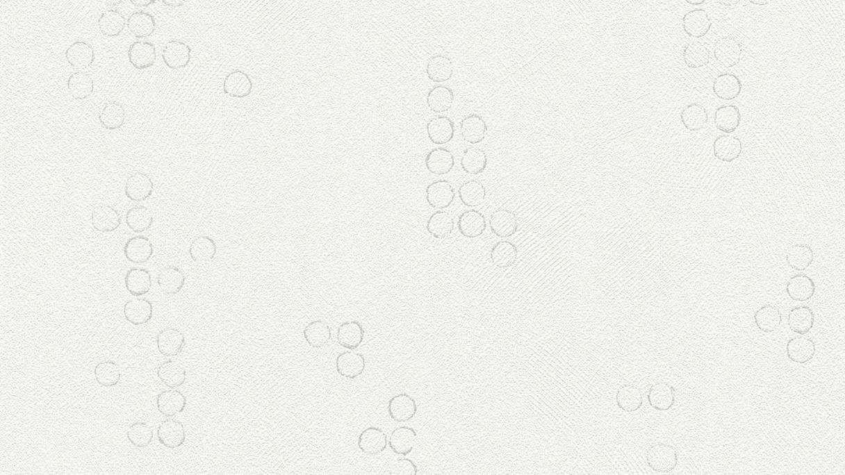 Vinyl wallpaper attractive dots classic white 631