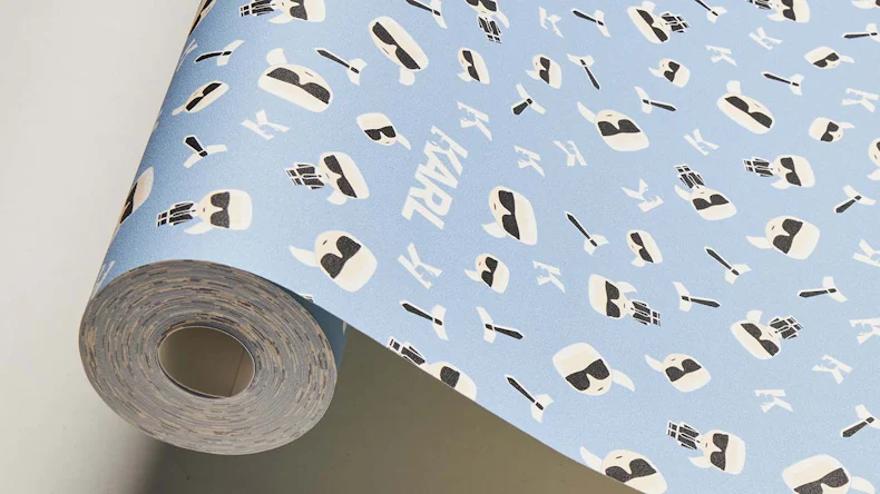 Carta da parati Karl Lagerfeld immagini Blu moderno 431