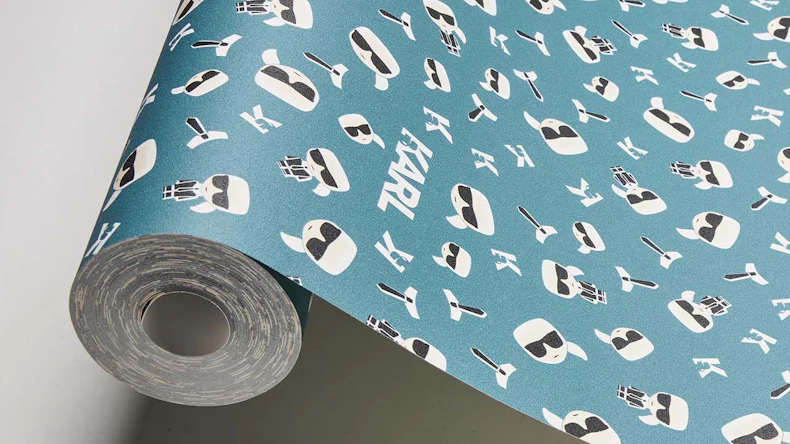 Carta da parati Karl Lagerfeld immagini moderne nero 436