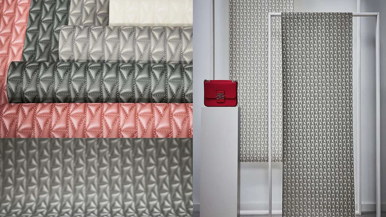 Carta da parati Karl Lagerfeld immagini moderne grigio 443