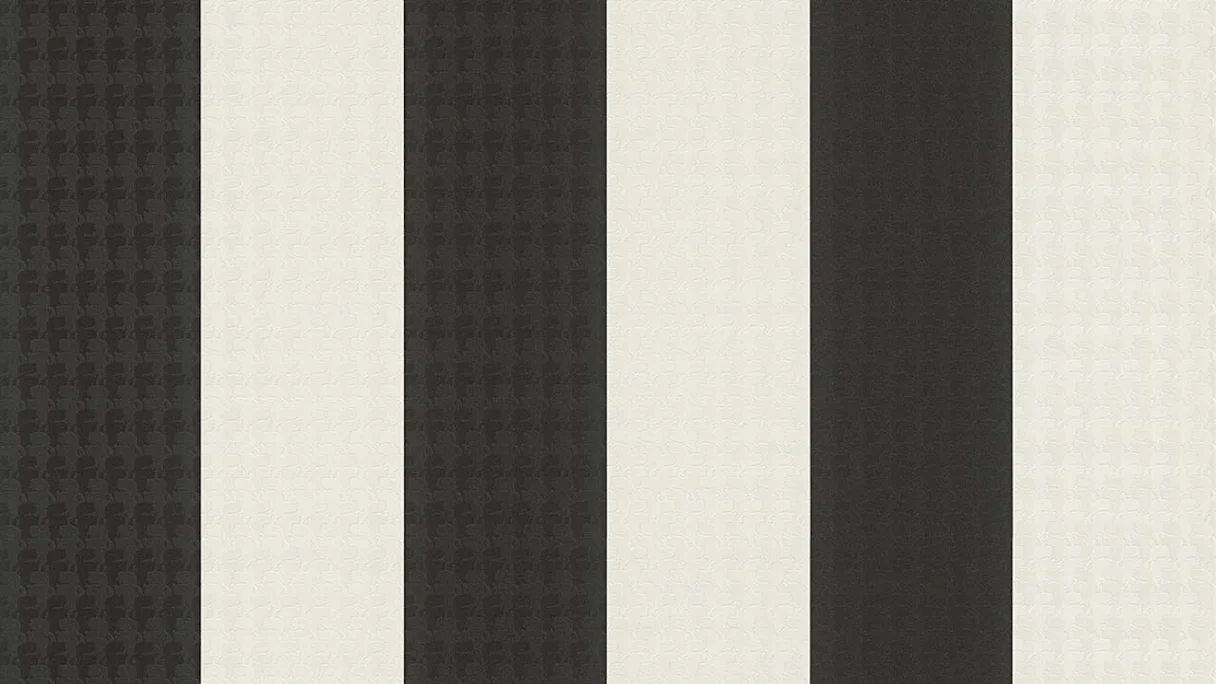 Vinyl wallpaper Karl Lagerfeld pictures modern black 492