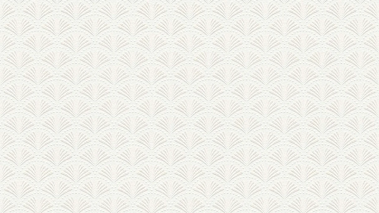 Carta da parati in vinile trendwall 2 ornamenti bianco classico 576