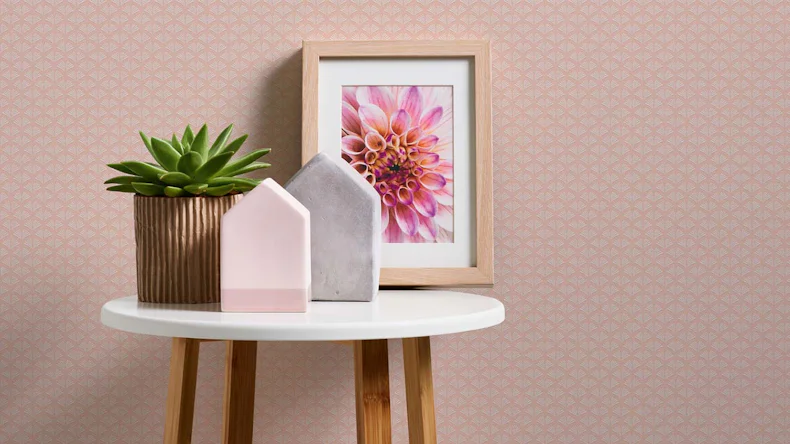 Vinyltapete Trendwall 2 Ornamente Klassisch Rosa 586