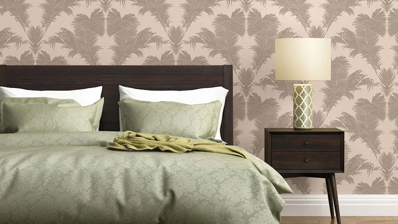 Vinyltapete Trendwall 2 Blumen & Natur Vintage Beige 591