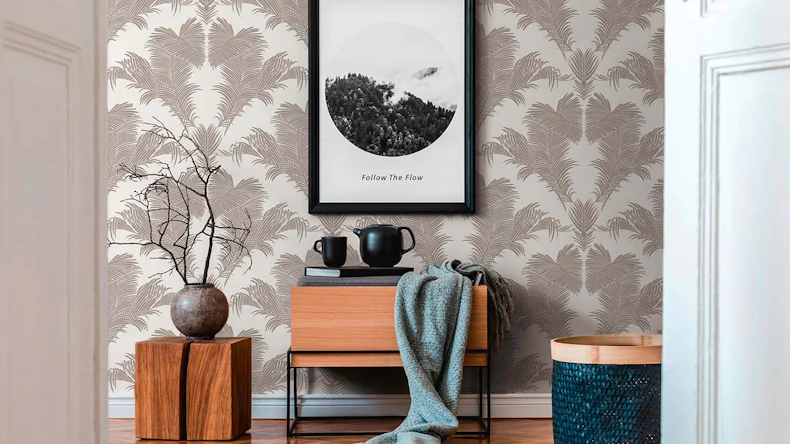 Papier peint vinyle Trendwall 2 Fleurs & Nature Vintage Blanc 592