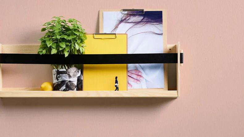 Vinyltapete Trendwall 2 Uni Klassisch Rosa 757