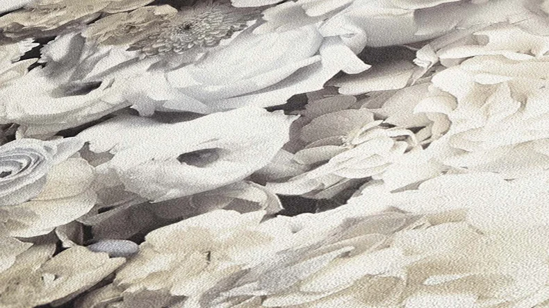 Vinyltapete Trendwall 2 Blumen & Natur Modern Grau 83