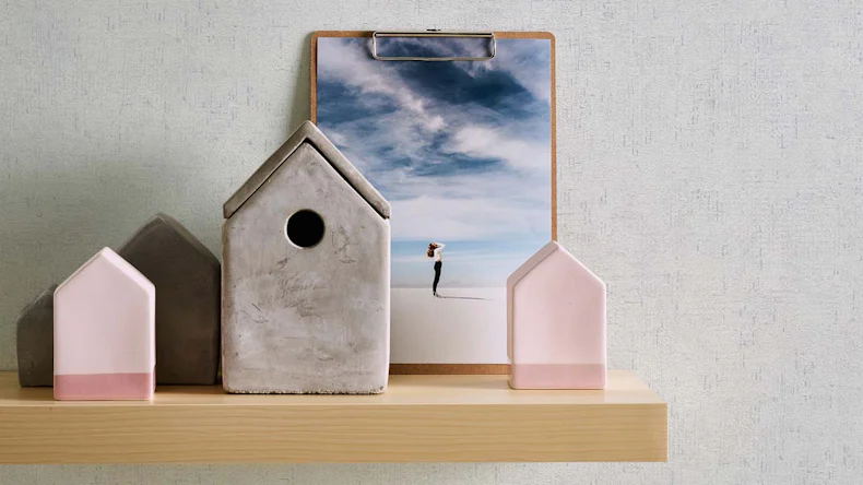 Vinyltapete Trendwall 2 Uni Klassisch Weiß 893