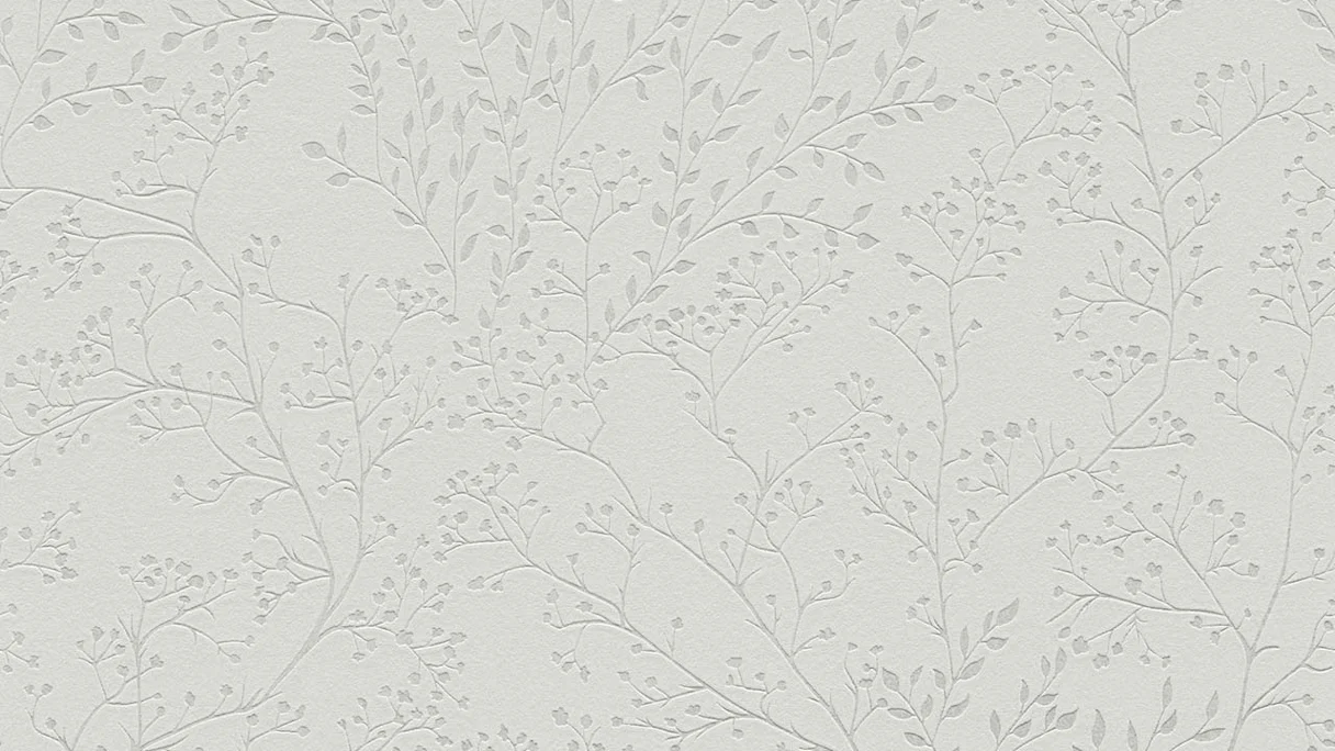 Vinyl wallpaper trendwall 2 flowers & nature classic grey 4