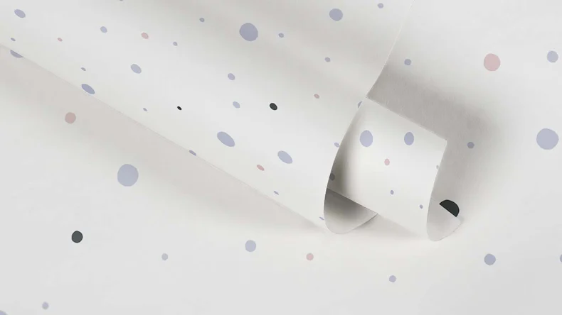 Vliestapete Little Love Punkte Klassisch Grau 163