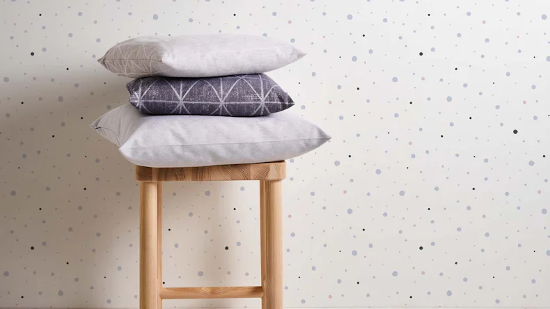 Vliestapete Little Love Punkte Klassisch Grau 163