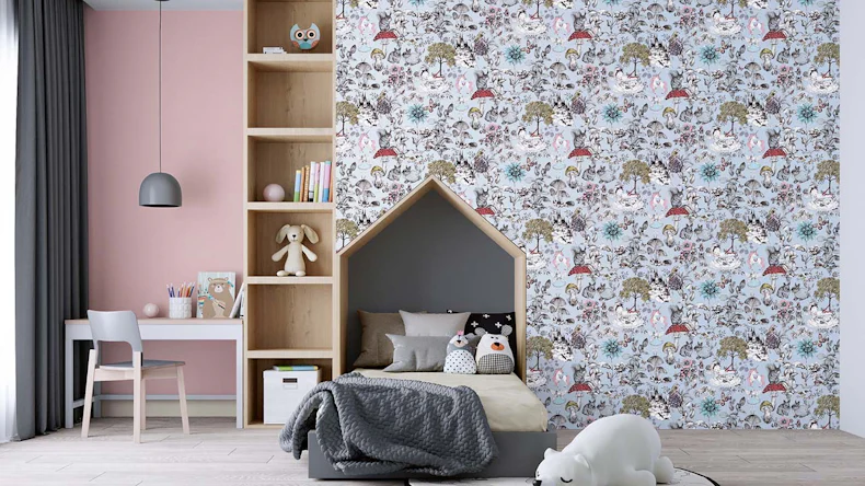 Vliestapete Little Love Bilder Vintage Grau 202