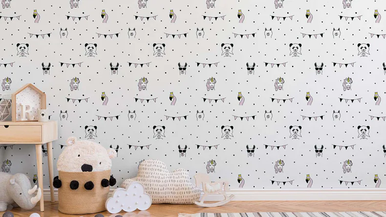 Vliestapete Little Love Bilder Kinder Rosa 381