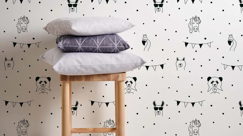 Vliestapete Little Love Bilder Kinder Schwarz 382