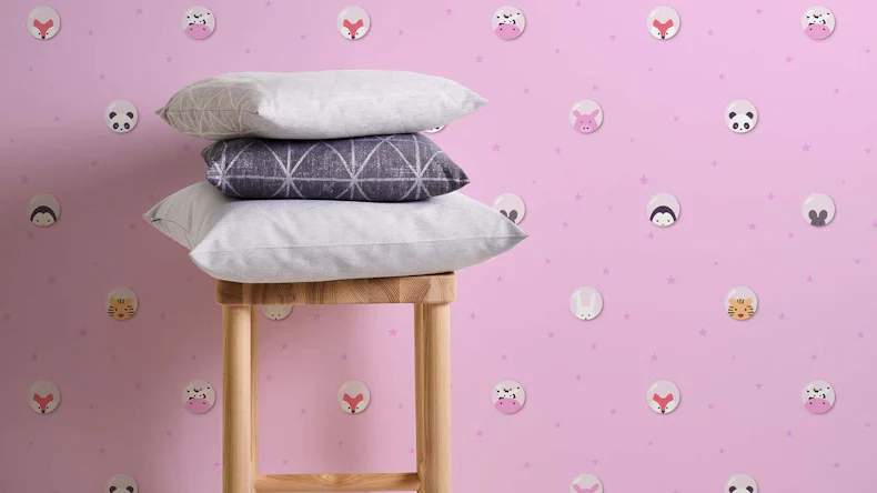 Vliestapete Little Love Bilder Kinder Rosa 432