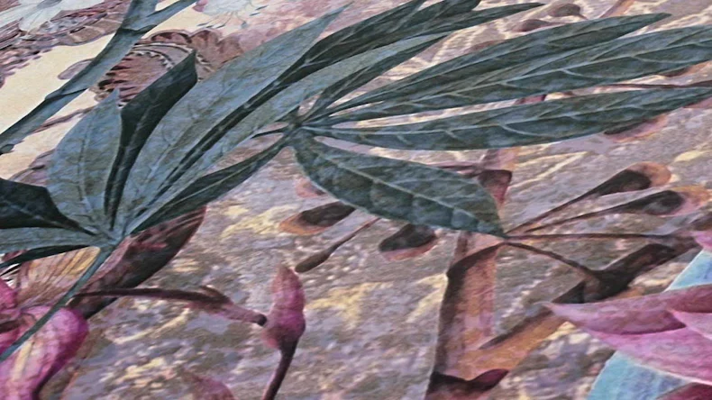 Vliestapete Dream Flowery Blumen & Natur Retro Rosa 774