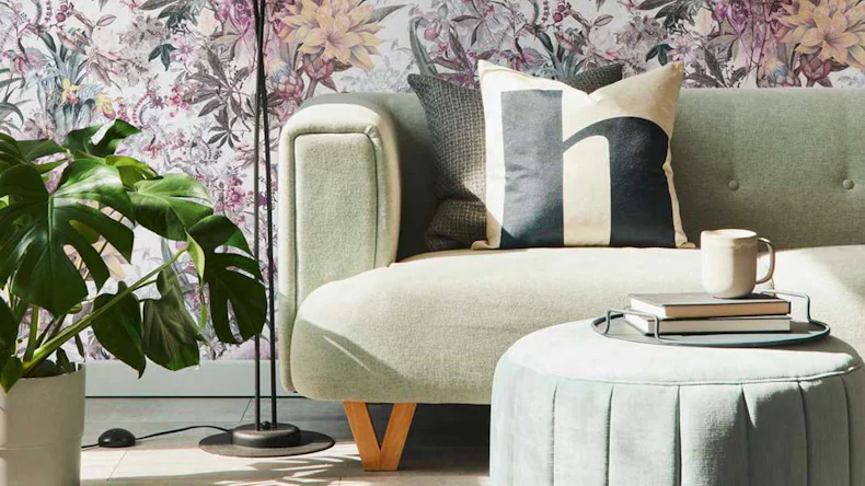 Vliestapete Dream Flowery Blumen & Natur Retro Lila 775