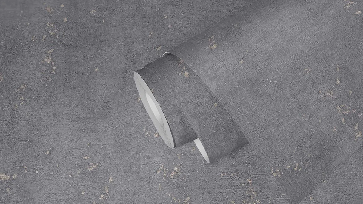 Titanium 3 concrete classic grey vinyl wallpaper 952