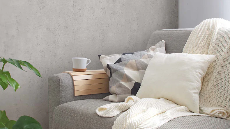 Vinyltapete Titanium 3 Beton Klassisch Weiß 954