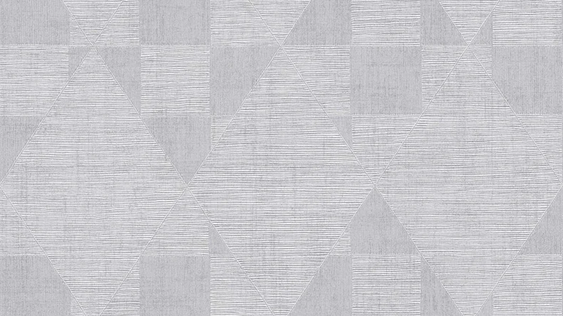 Papier peint vinyle Titanium 3 bandes Classique argenté 961