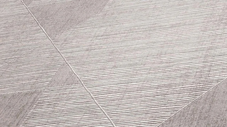 Vinyltapete Titanium 3 Streifen Klassisch Grau 965