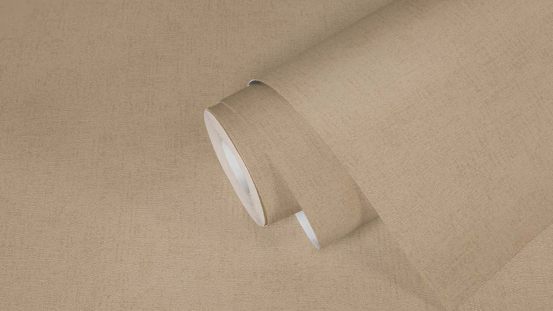 Papier peint vinyle Titanium 3 uni beige classique 974