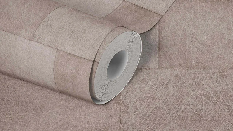 Vinyltapete Titanium 3 Steine Klassisch Braun 13