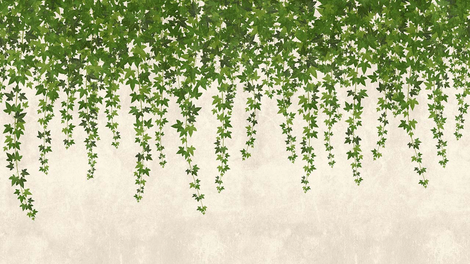 Vinyl Wallpaper The Wall Flowers & Nature Vintage Green 391