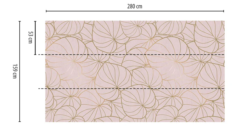 Vinyltapete The Wall Blumen & Natur Modern Rosa 801