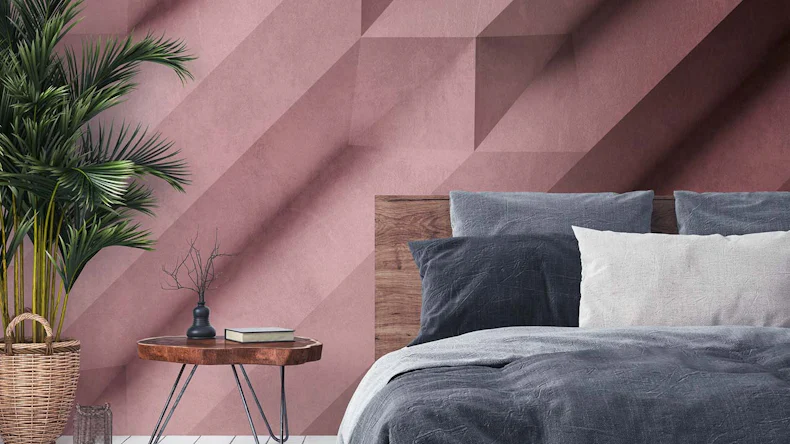 Vinyltapete The Wall Bilder Modern Rosa 891