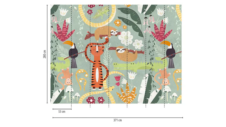 Vinyltapete The Wall Bilder Klassisch Bunt 31