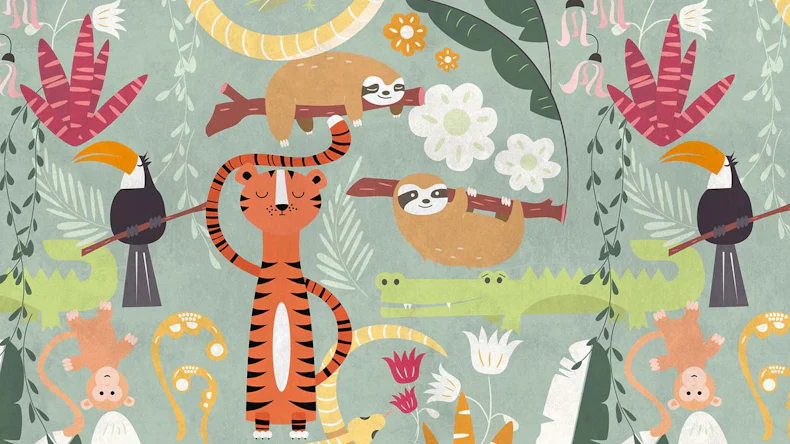 Vinyltapete The Wall Bilder Klassisch Bunt 31