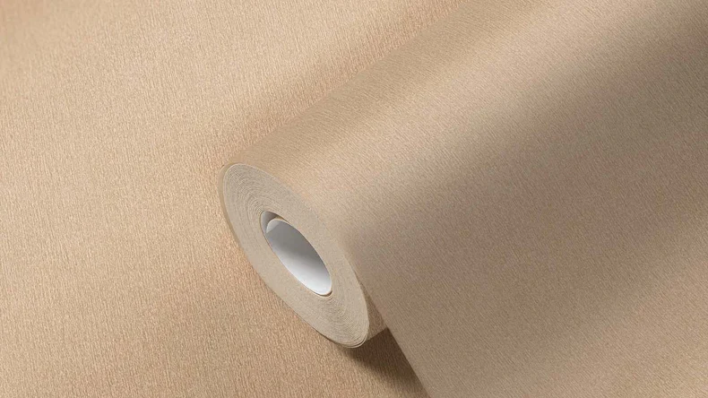 Vliestapete Dream Flowery Uni Klassisch Beige 686