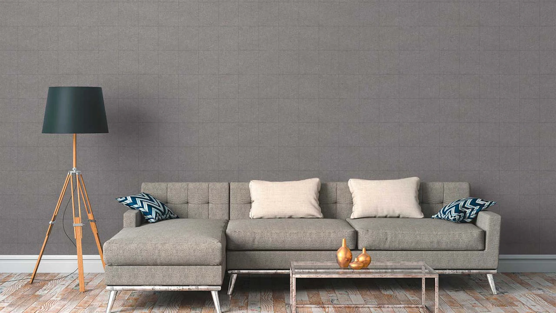 Vinyl wallpaper desert lodge dots modern grey 263