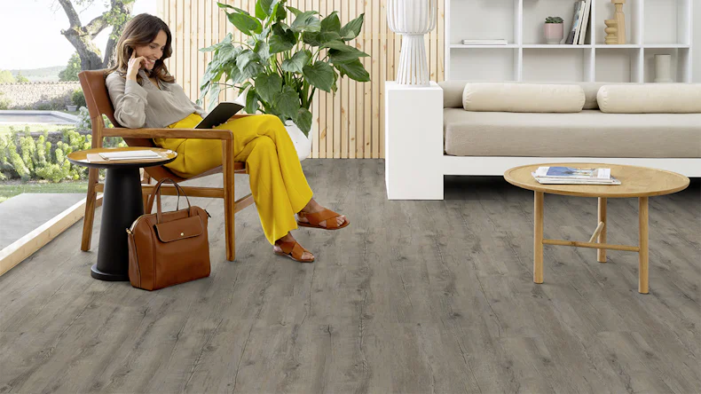 Gerflor Klick Vinyl - Senso Premium Rigid Acoustic Pecan | Isolamento acustico integrato (39470511)