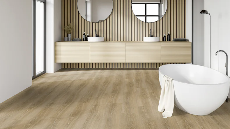 Gerflor Klick Vinyl - Senso Premium Rigid Acoustic Meadow spring honey | Isolamento acustico integrato (39471507)