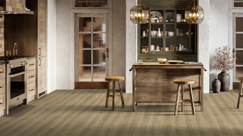 Gerflor Klick Vinyl - Senso Premium Rigid Acoustic Meadow spring honey | Isolamento acustico integrato (39471507)