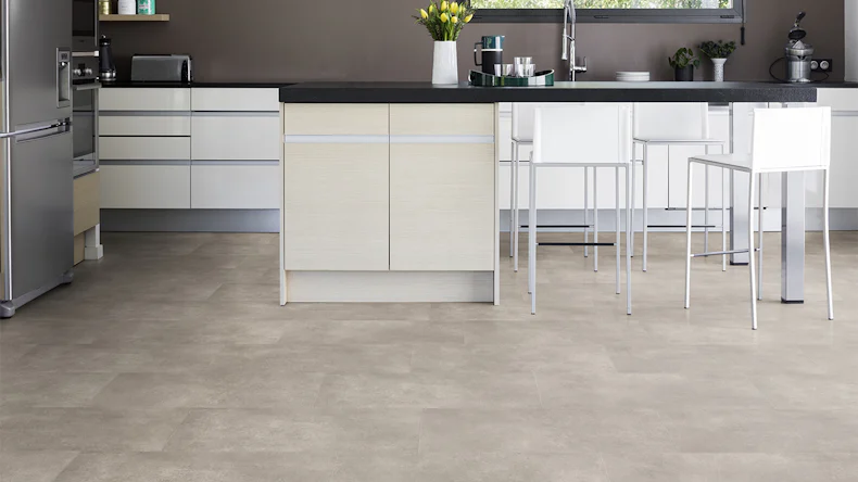 Gerflor Klick Vinyl - Senso Premium Rigid Acoustic Pepper taupe | Isolamento acustico integrato (39480889)