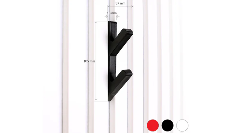 planeo 3D hooks - white 2 pcs