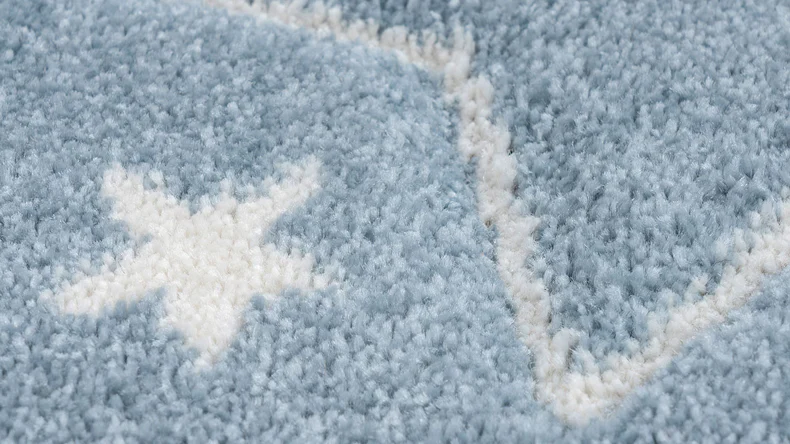 planeo Teppich - Australia - Tamworth Blau 120 x 170 cm