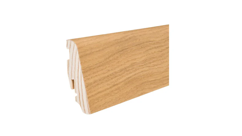 Haro Stecksockelleiste - Eiche astig furniert geölt 19 x 58 mm (410713)