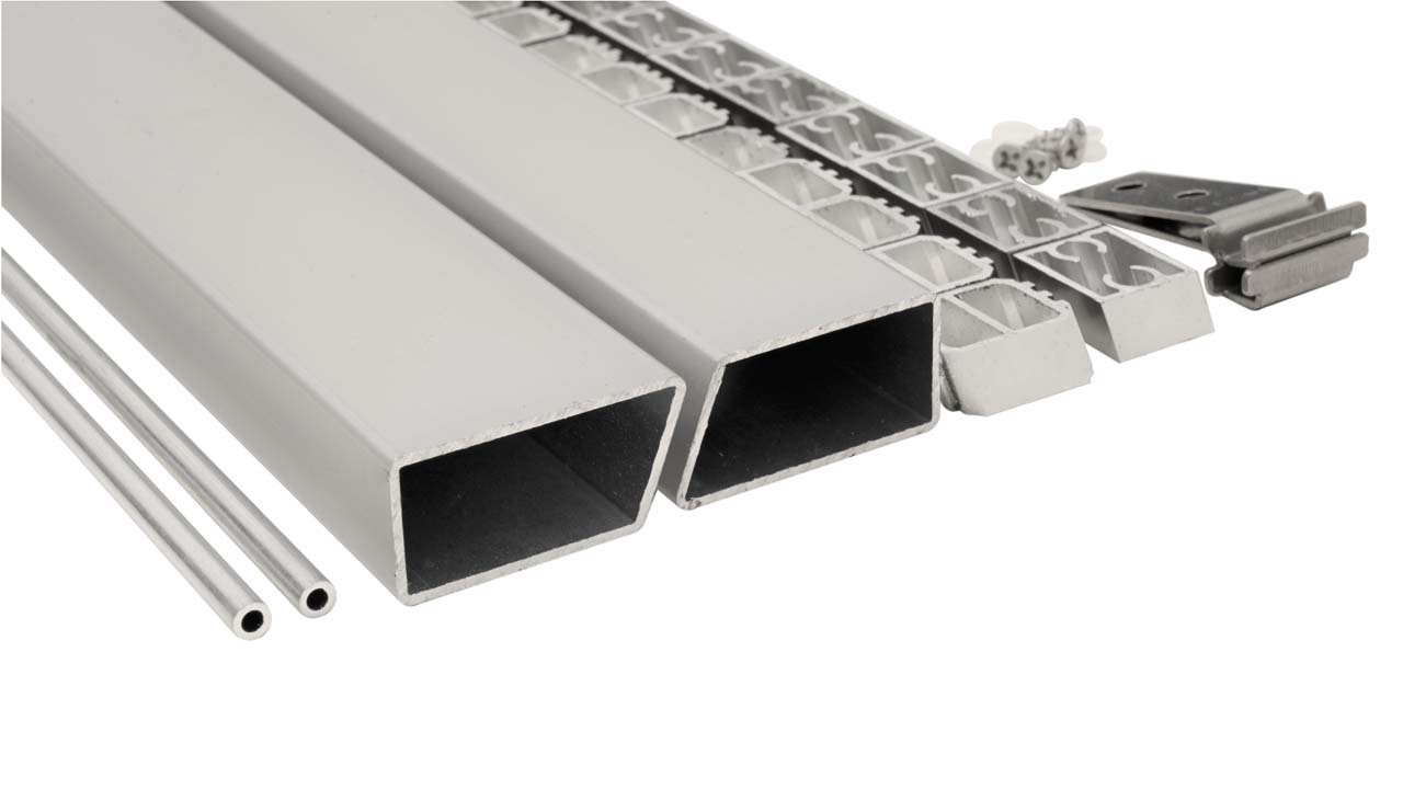 planeo TerraWood - LUXE mounting set silver