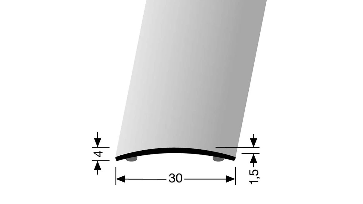 profilo di transizione planeo 30 Silver 100 cm