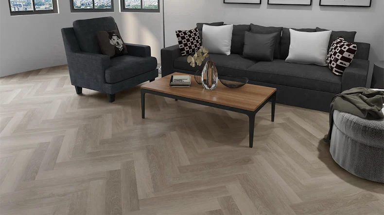 planeo Klick Vinyl - Herringbone Eiche Basel (KH-5002-T)