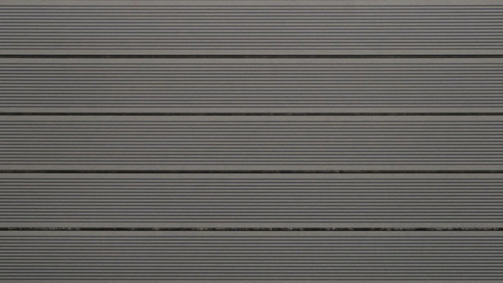 planeo WPC decking board solido grigio chiaro - scanalato/scanalato
