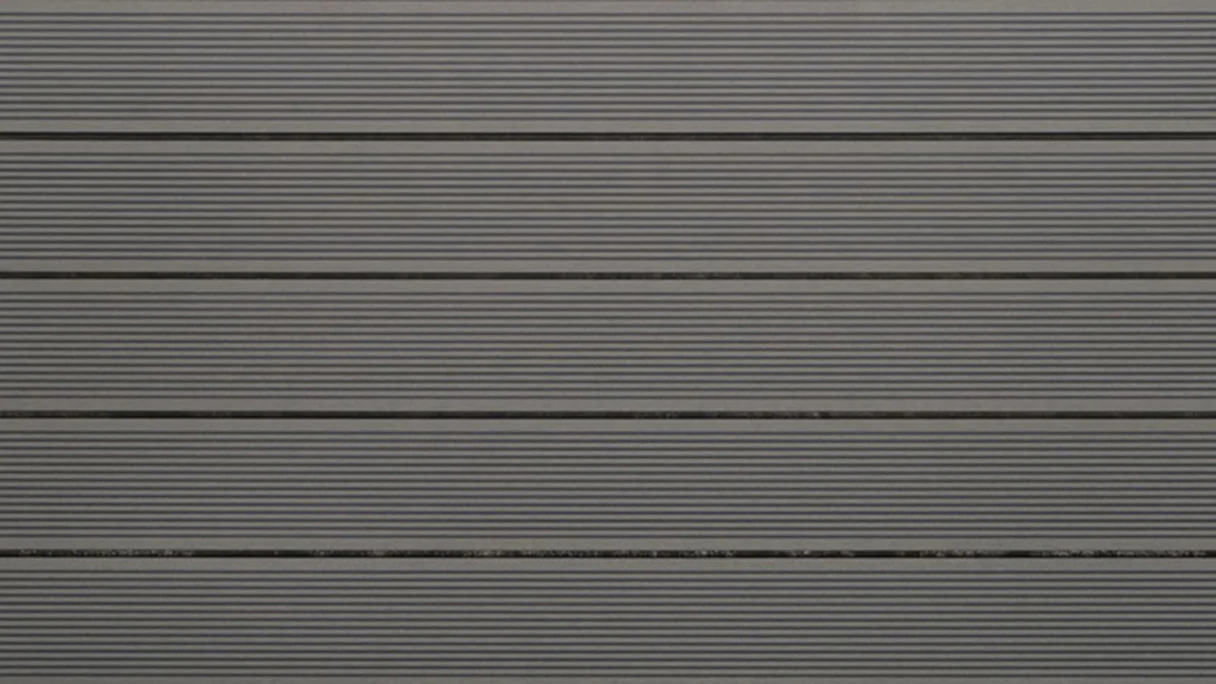 planeo terrasse composite - lame massive gris clair - rainuré/rainuré