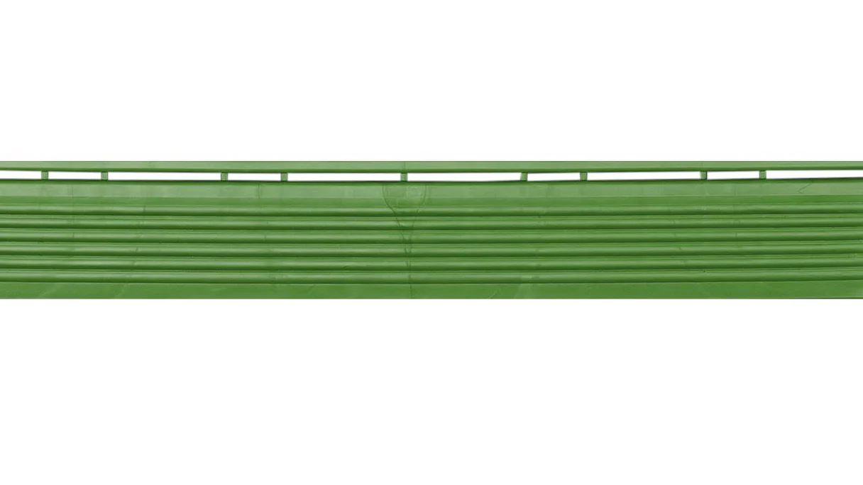 planeo partie latérale pour carreaux de terrasse à clipser 40 x 40 cm - vert 