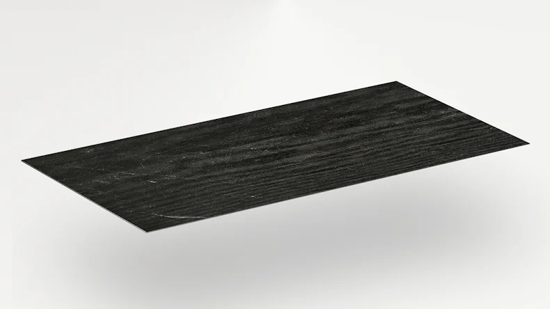 planeo Wandverkleidung SPC - CeraRock Tile Stripes Black Slate 120 x 60 cm