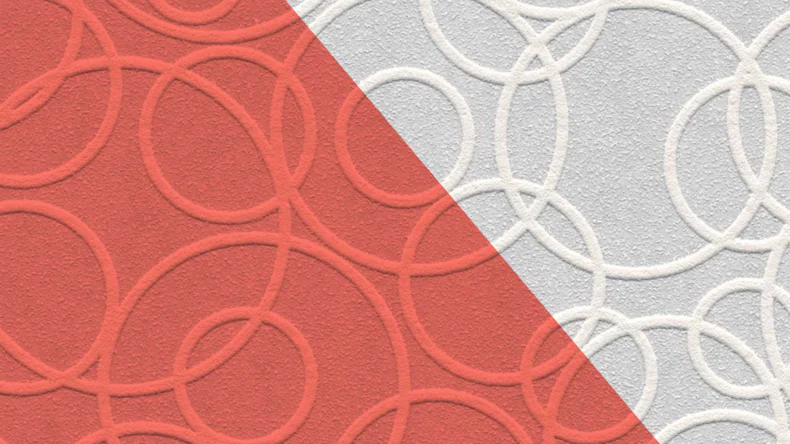 Vinyltapete weiß Modern Klassisch Uni Meistervlies 2020 313